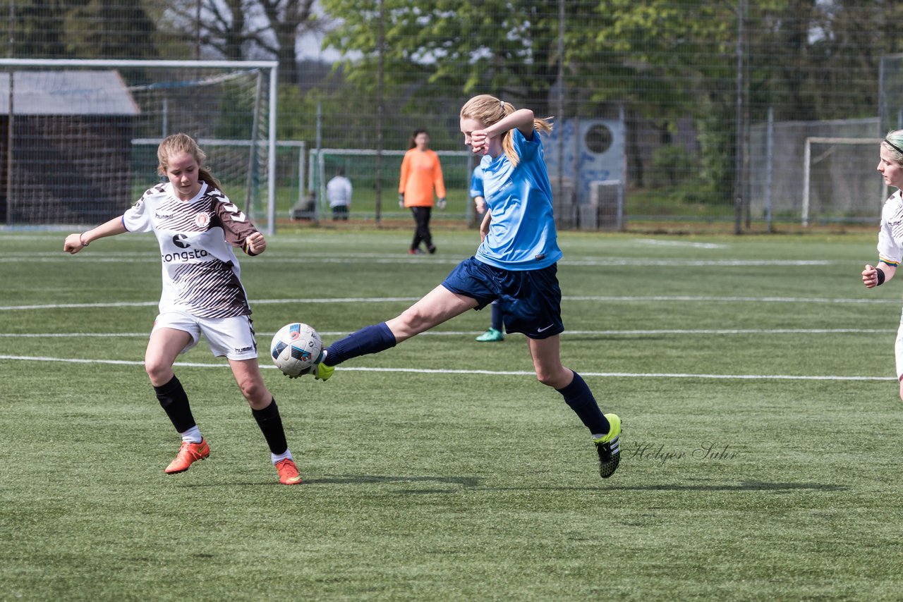 Bild 307 - B-Juniorinnen Ellerau - St. Pauli : Ergebnis: 1:1